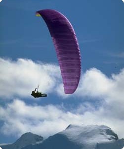 Paragleiten, H&ouml;henflugkurs in &Ouml;sterreich
