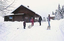 Starthaus der WM-Rodelbahn